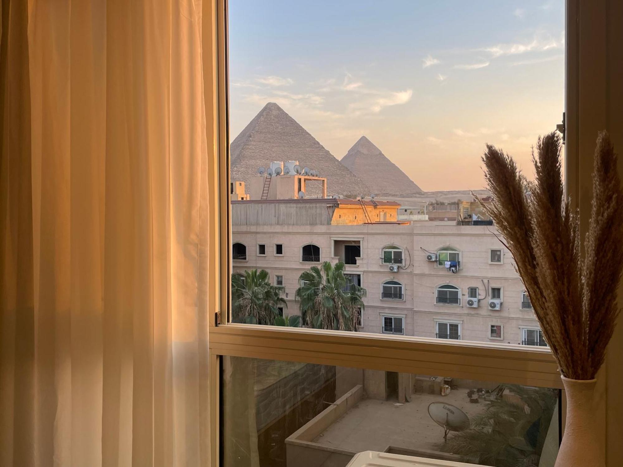 Diyar Pyramids Inn Kafret el-Gabal Екстериор снимка