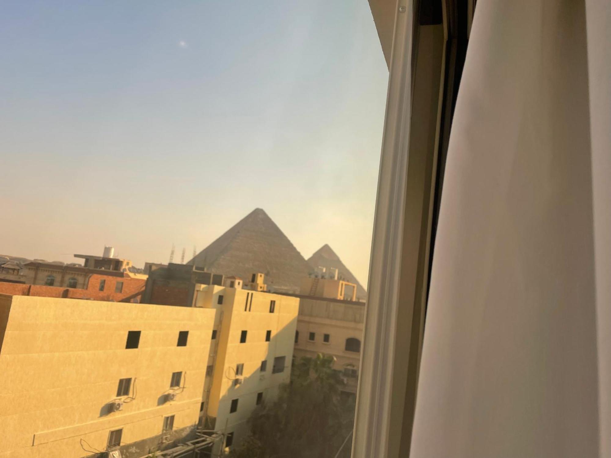 Diyar Pyramids Inn Kafret el-Gabal Екстериор снимка