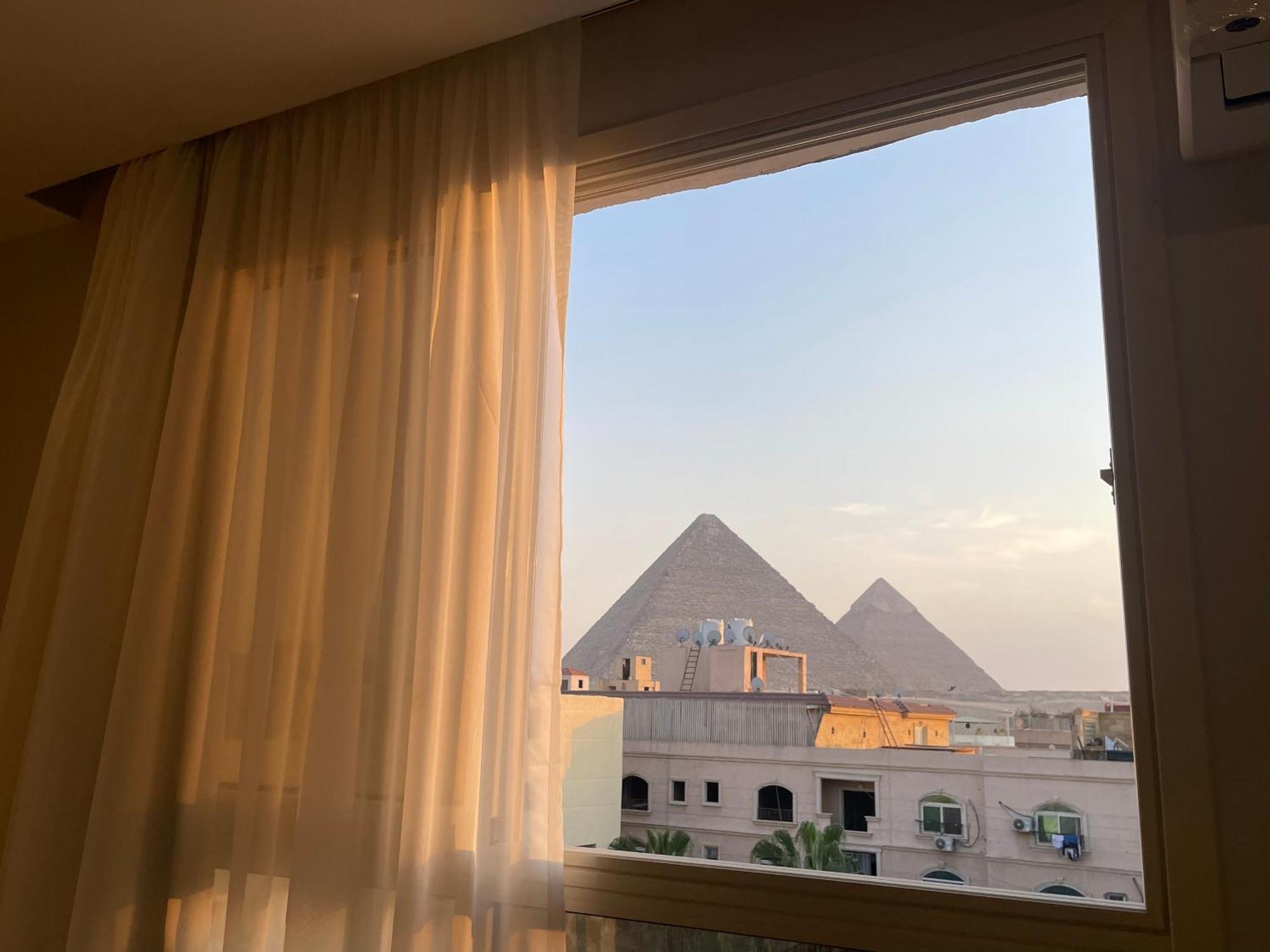 Diyar Pyramids Inn Kafret el-Gabal Екстериор снимка