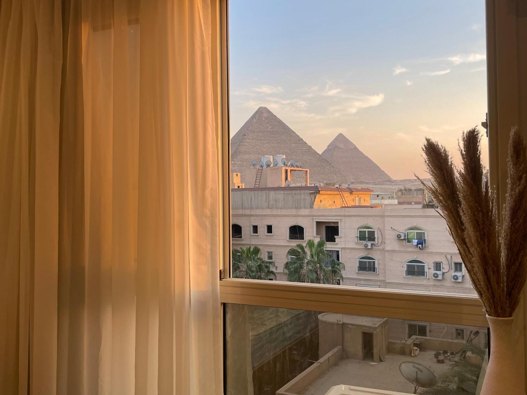 Diyar Pyramids Inn Kafret el-Gabal Екстериор снимка